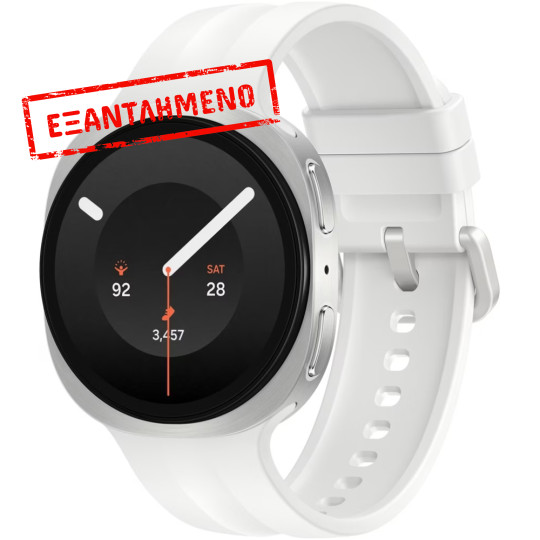 Smartwatch Samsung Galaxy Watch9 L340 1.34" Super AMOLED GPS NFC  5 ATM με Δυνατότητα Κλήσεων Cream