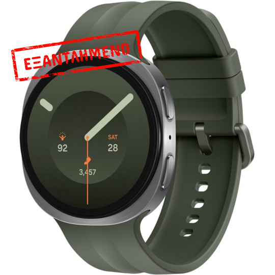 Smartwatch Samsung Galaxy Watch9 LTE L355 1.47" Super AMOLED GPS eSIM NFC 5 ATM με Δυνατότητα Κλήσεων Silver