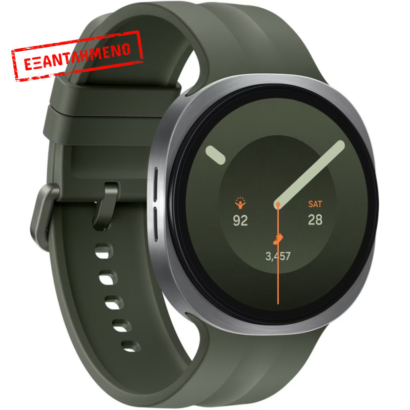Smartwatch Samsung Galaxy Watch9 LTE L355 1.47" Super AMOLED GPS eSIM NFC 5 ATM με Δυνατότητα Κλήσεων Silver