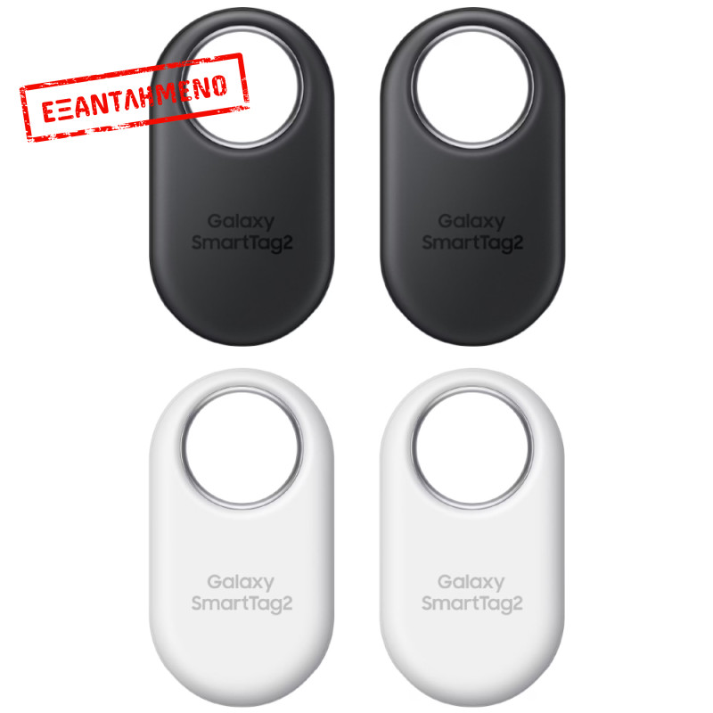 Samsung Galaxy SmartTag2 Bluetooth Tracker EI-T5600KWEGEU Black&White (2&2 pack)