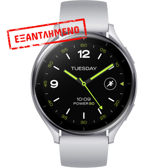 Smartwatch Xiaomi Watch 2 BHR8034GL 1.43 " AMOLED GPS NFC Αδιαβροχοποίηση έως 5ATM με Δυνατότητα Κλήσεων Ασημί