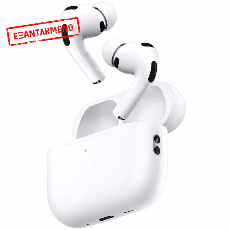 Bluetooth Apple AirPods Pro 3rd Generation In-Ear με ANC και MagSafe Θήκη Φόρτισης (USB-C) IP57 White