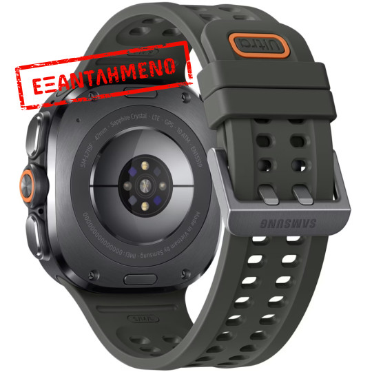 Smartwatch Samsung Galaxy Watch Ultra 2 (2026) LTE L715 1.52" Super AMOLED GPS eSim NFC 10ATM με Δυνατότητα Κλήσεων Titanium Silver