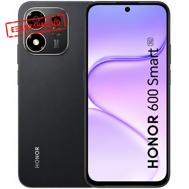 Honor 600 Smart 5G Dual Sim 6.87" 4GB/128GB IP68 Black