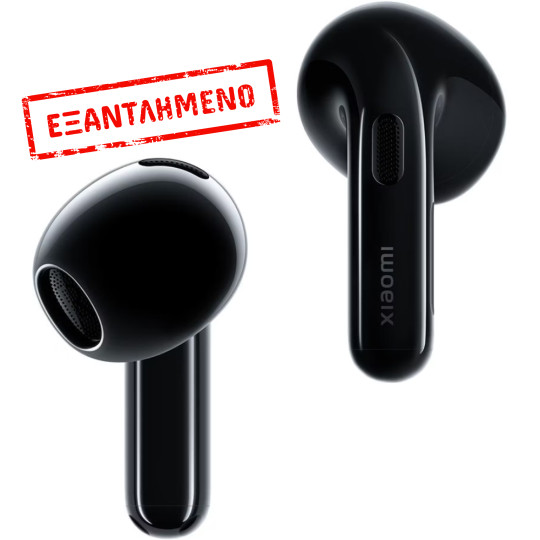 Wireless Bluetooth Xiaomi Buds 6 BHR08ODGL Hi-Res με Active Noise Cancellation, AI Υπότιτλοι και Θήκη Φόρτισης IP54 Graphite Black