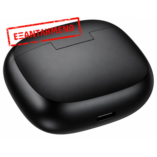 Wireless Hands Free Hoco EQ34 Plus Rima ANC+ENC v5.4 300mAh 7 Ώρες Λειτουργίας Μαύρα