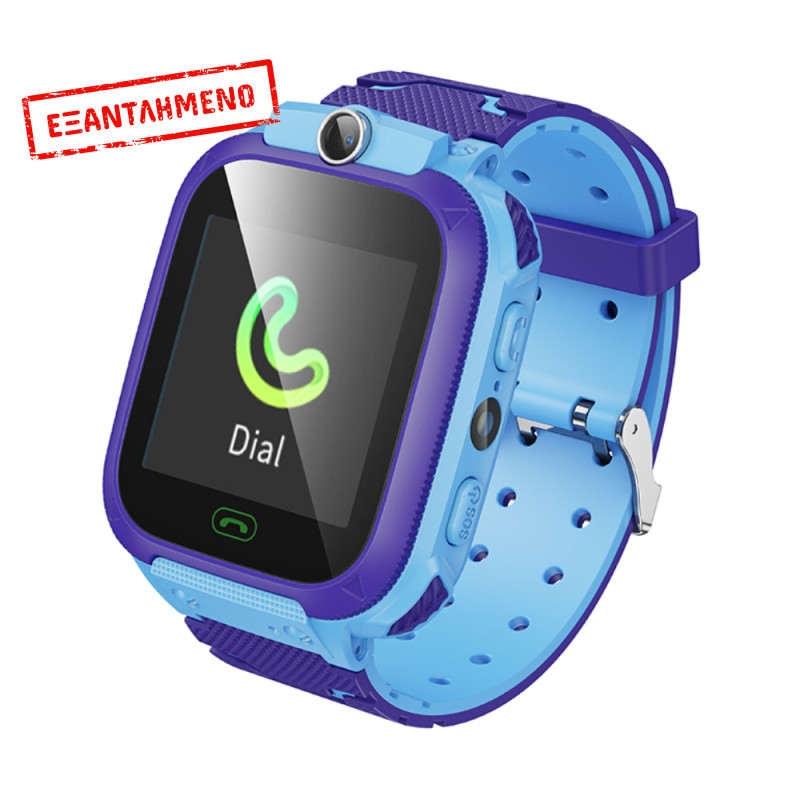 Kids Smartwatch Hoco Y105 2G 400mAh 1.44” GPS Κάμερα με Δυνατότητα Κλήσεων και Μηνυμάτων Μπλε