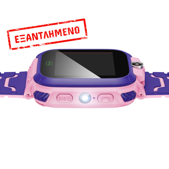 Kids Smartwatch Hoco Y105 2G 400mAh 1.44” GPS Κάμερα με Δυνατότητα Κλήσεων και Μηνυμάτων Ροζ