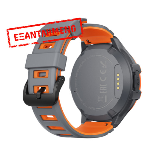 Kids Smartwatch Hoco Y107 4G 700mAh 1.28” LCD GPS Κάμερα με Δυνατότητα Κλήσεων και Μηνυμάτων IP54 Πορτοκαλί
