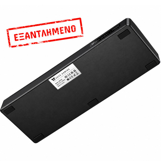Ενσύρματο Gaming Μηχανικό Πληκτρολόγιο Hoco GM703 Rico 68 Πλήκτρων RGB Φωτισμό και Καλώδιο USB-C 1.5m