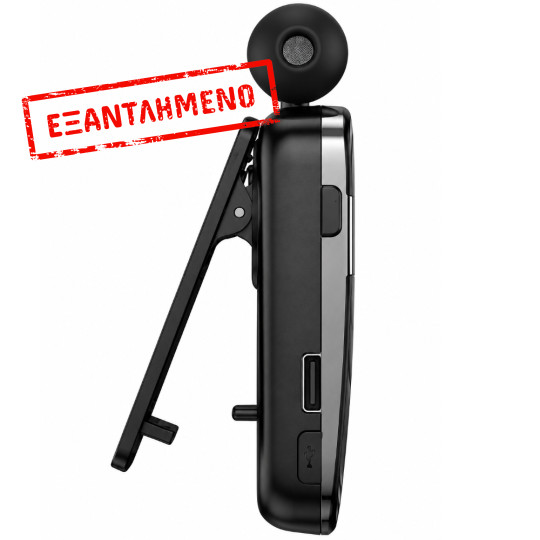 Bluetooth Hands Free Hoco. DES54 String v5.4 70mAh 10hr Talk Time Μήκος Καλωδίου 30cm Μαύρο