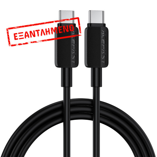 Καλώδιο Acefast C26-03 USB-C σε USB-C PD60W 3A Μαύρο 1.2m