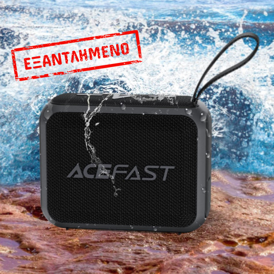 Φορητό Ηχείο Wireless Acefast K4 Go v5.4 TWS 5W 900 mAh IPX7 Μαύρο