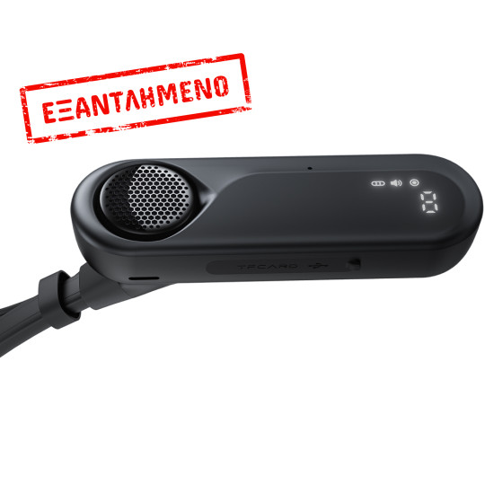 Bluetooth Hands Free Acefast N11 Neckband ENC v6.0 900mAh TF Card 90hrs Αναπαραγωγής με Ενσωματωμένα Ηχεία 1.5W και Δόνηση IPX4 Μαύρα