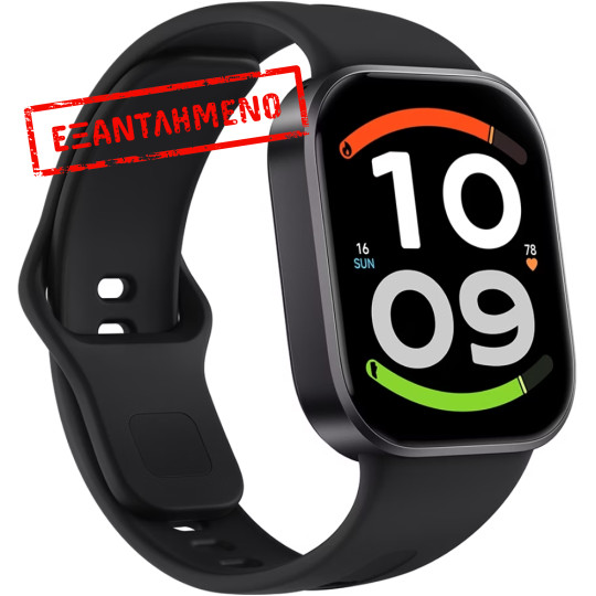 Smartwatch Xiaomi Redmi Watch 6 Active BHR09CZGL 1.85" AMOLED  με Αναγνώριση Κλήσεων Black