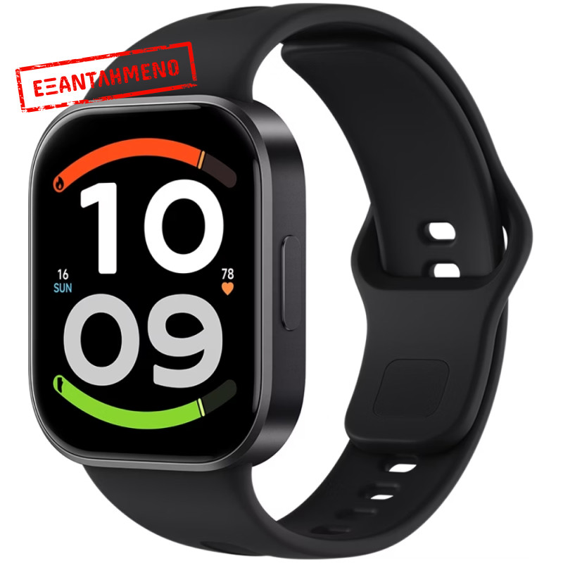 Smartwatch Xiaomi Redmi Watch 6 Active BHR09CZGL 1.85" AMOLED  με Αναγνώριση Κλήσεων Black