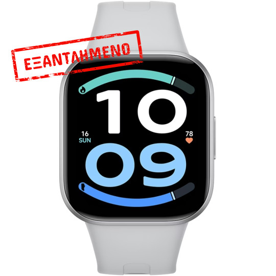 Smartwatch Xiaomi Redmi Watch 6 Active BHR09CXGL 1.85" AMOLED  με Αναγνώριση Κλήσεων Silver