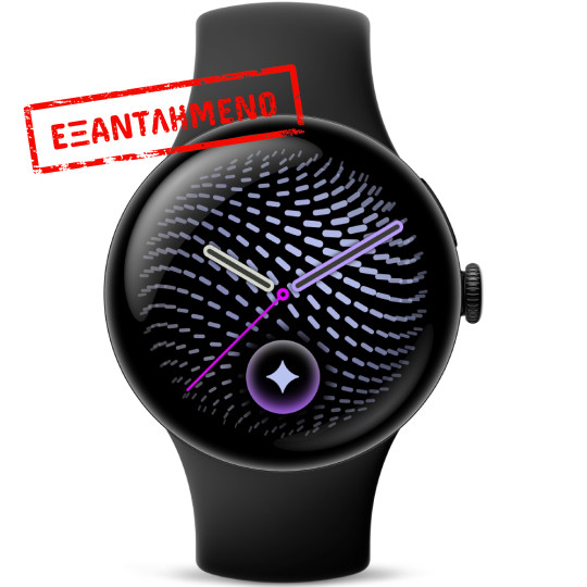 Smartwatch Google Pixel Watch 5 1.2" AMOLED GPS NFC 5 ATM με Δυνατότητα Κλήσεων Obsidian Smartwatch Google Pixel Watch 5 1.2" AMOLED GPS NFC 5 ATM με Δυνατότητα Κλήσεων Obsidian