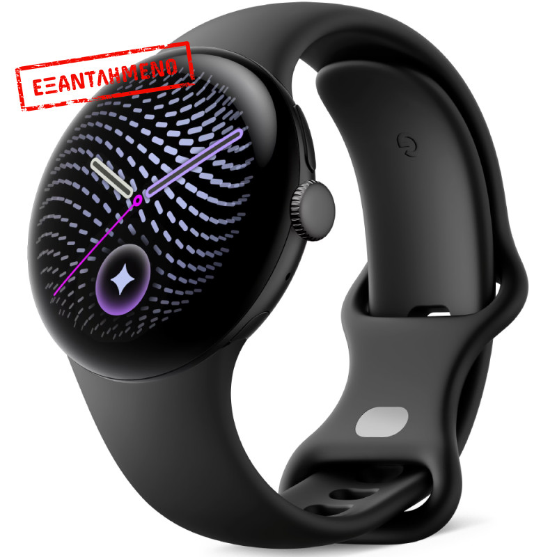 Smartwatch Google Pixel Watch 5 1.2" AMOLED GPS NFC 5 ATM με Δυνατότητα Κλήσεων Obsidian Smartwatch Google Pixel Watch 5 1.2" AMOLED GPS NFC 5 ATM με Δυνατότητα Κλήσεων Obsidian