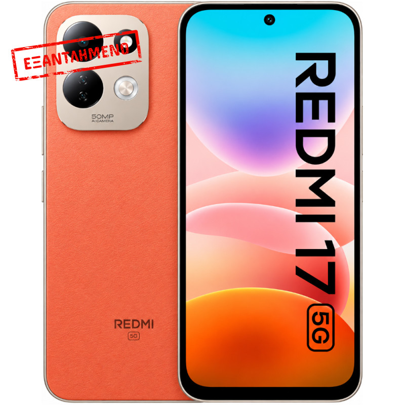 Xiaomi Redmi 17 5G Dual Sim 6.9" 4GB/256GB NFC IP64 Vivid Orange Xiaomi Redmi 17 5G Dual Sim 6.9" 4GB/256GB NFC IP64 Vivid Orange