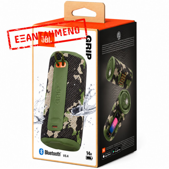Φορητό Ηχείο Bluetooth JBL Grip 16W IP68 14h Playtime Squad