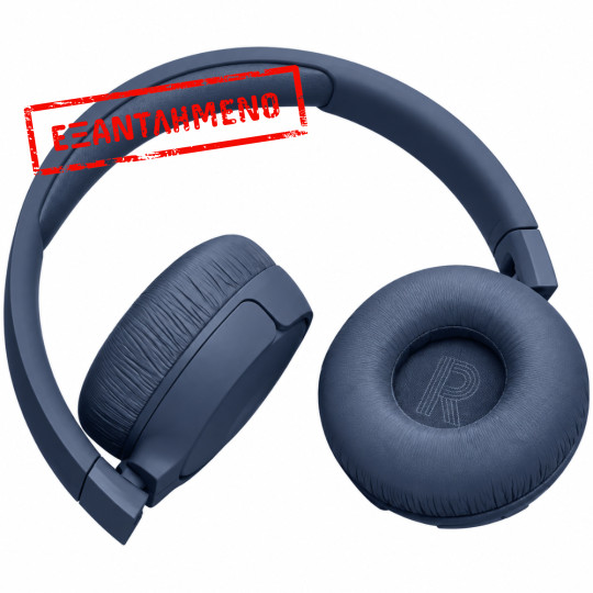 Bluetooth Ακουστικά Stereo JBL Tune 670NC Pure Bass Sound με ANC έως 70h Playtime και Quick Charge Μπλε