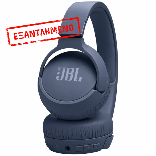 Bluetooth Ακουστικά Stereo JBL Tune 670NC Pure Bass Sound με ANC έως 70h Playtime και Quick Charge Μπλε