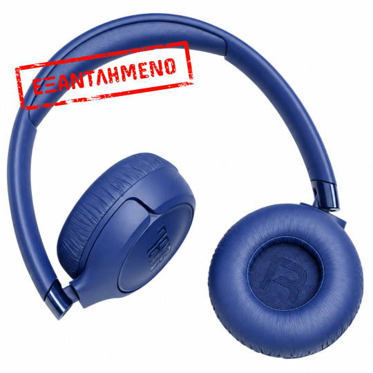 Bluetooth Ακουστικά Stereo JBL Tune 680NC Pure Bass Sound με ANC ΒΤ v6.0 έως 76h Playtime και Quick Charge Μπλε