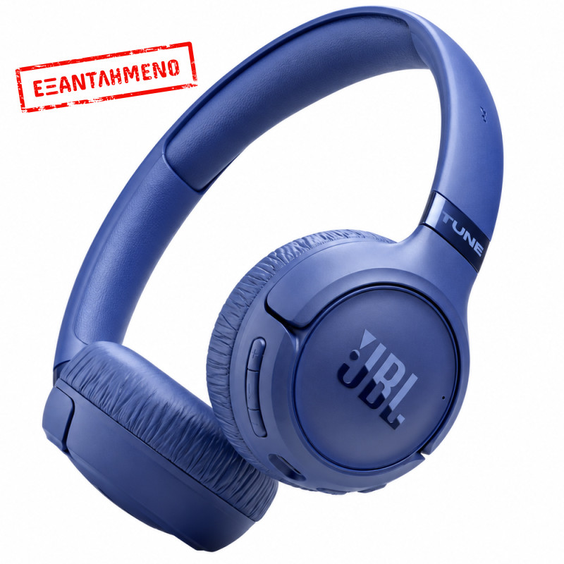 Bluetooth Ακουστικά Stereo JBL Tune 680NC Pure Bass Sound με ANC ΒΤ v6.0 έως 76h Playtime και Quick Charge Μπλε