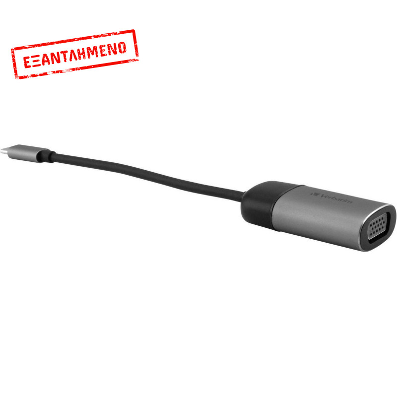 Verbatim USB-C male - VGA female