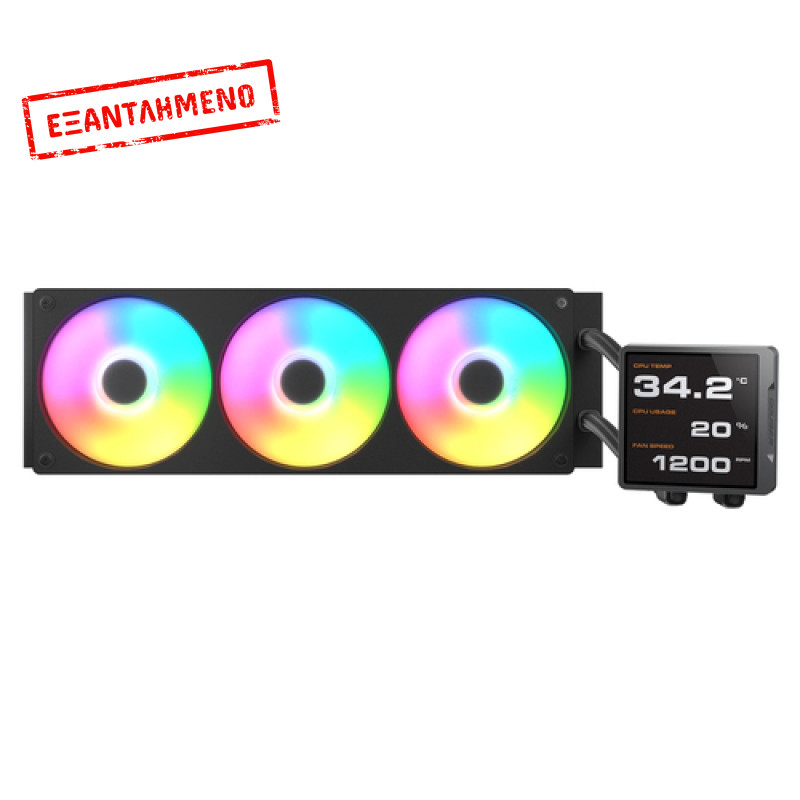 COUGAR CPU Water Cooling Poseidon Vistek Pro 360, ARGB, Black