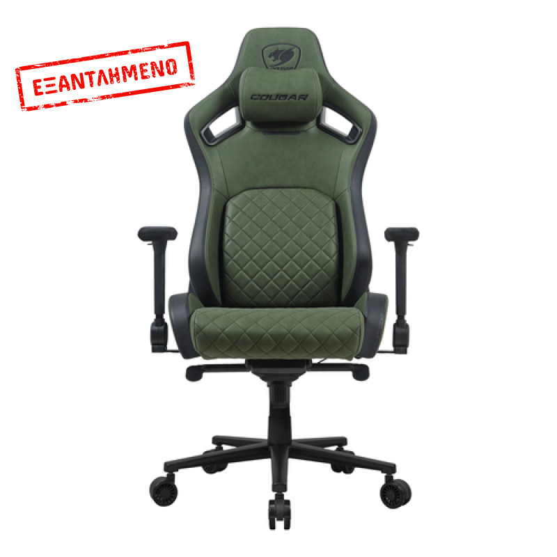 COUGAR DEFENSOR S ARMY GREEN F Universal gaming chair Upholstered seat
