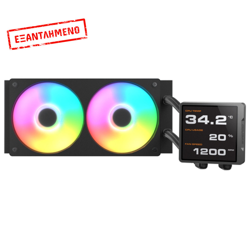 COUGAR CPU Water Cooling Poseidon Vistek Pro 240, ARGB, Black