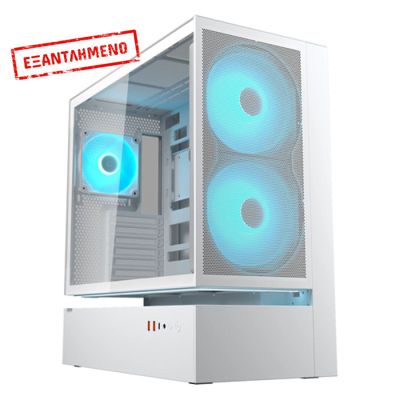 COUGAR Midi Tower Case, CFV235, ARGB, Mesh, White