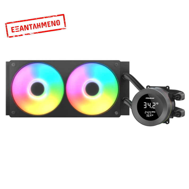 COUGAR Poseidon Vistek 240 CPU Water Cooling, ARGB, Black