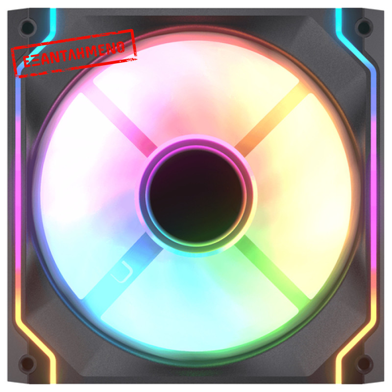 COUGAR Case Fan SC140 ARGB, Single Infinity Mirror, Black