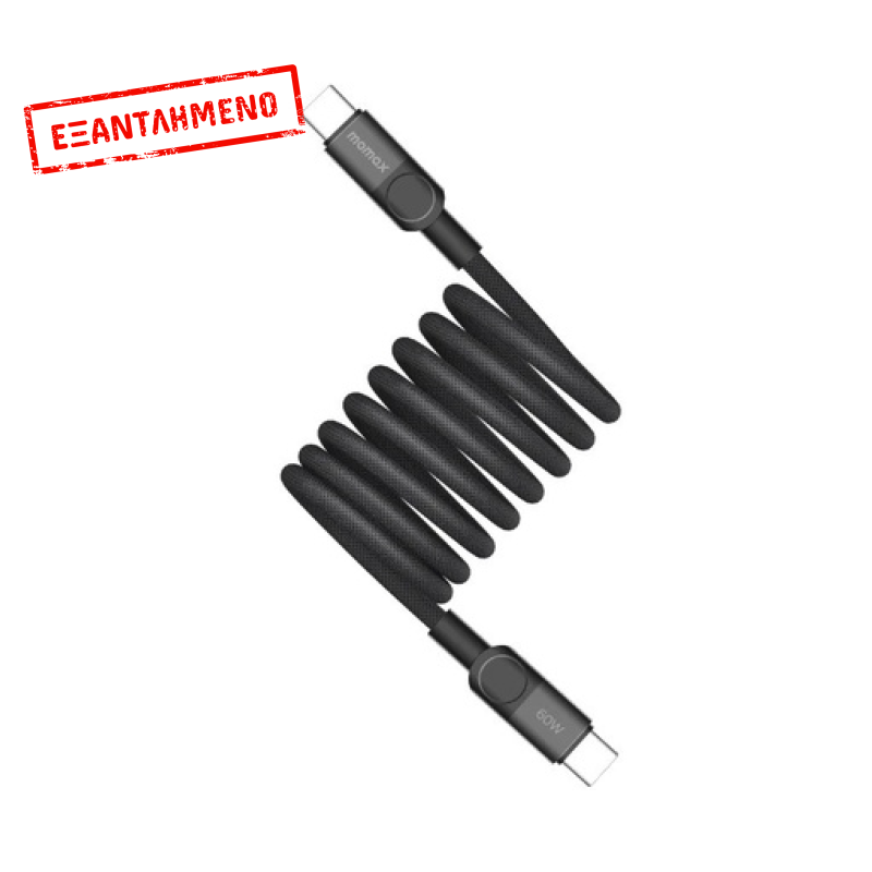 Mag.Link Magnetic USB-C to USB-C Cable 60W 2m Black