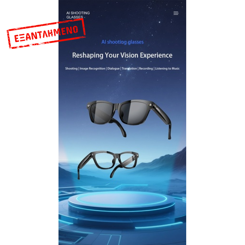 Blackview BV100 AI glasses 2K HD 800W Pixels Smart Glasses Polarized