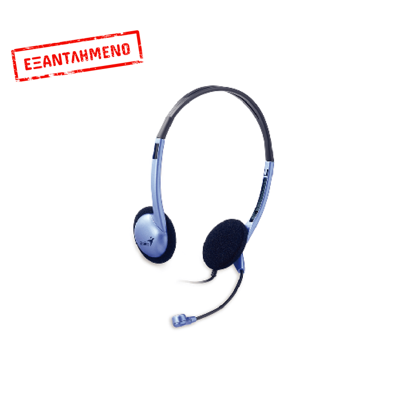 GENIUS HEADSET, ADJ HEADBAND, LIGHTWEIGHT, IN-LINE V/C, MIC