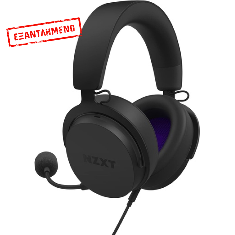 NZXT Relay Wired PC Gaming Headset Black