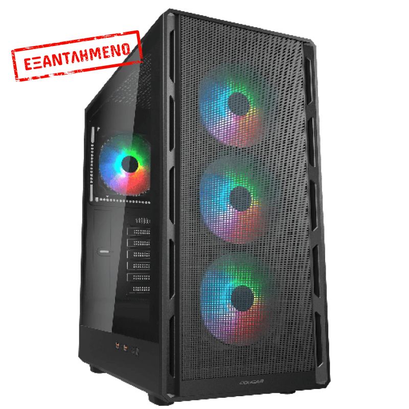 Cougar AirFace Pure RGB Gaming Midi Black