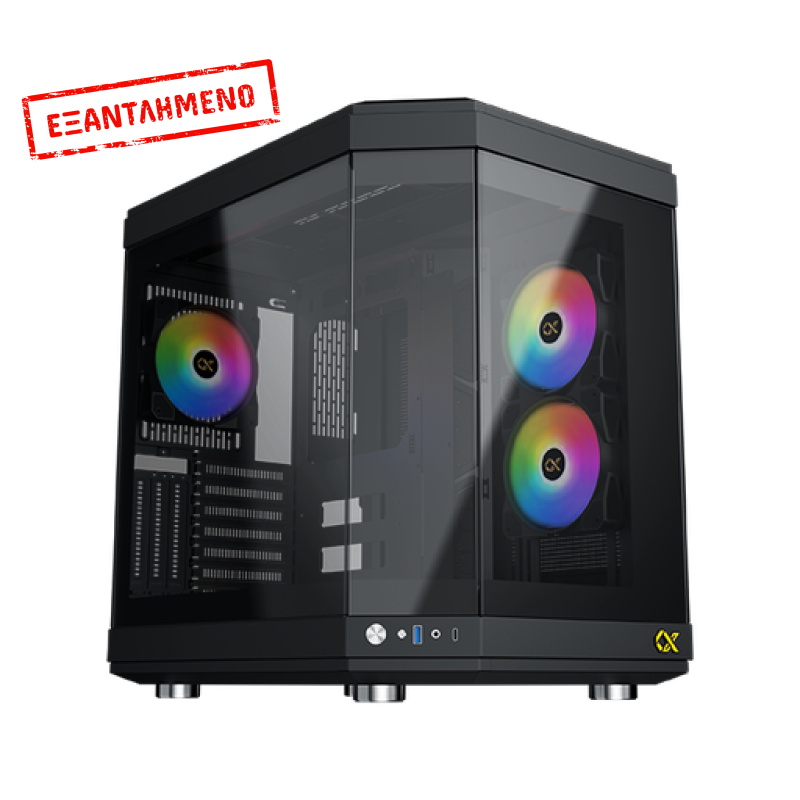 Xigmatek CUBI E-ATX Mid Tower Case Black