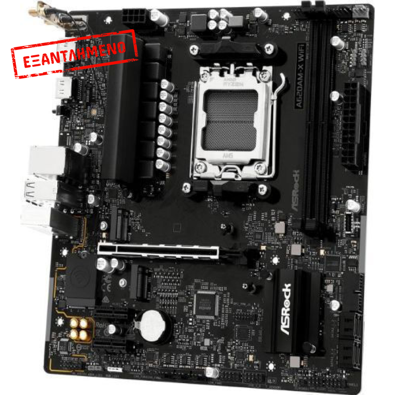 ASRock A620AM-X WiFi Motherboard Micro ATX με AMD AM5 Socket