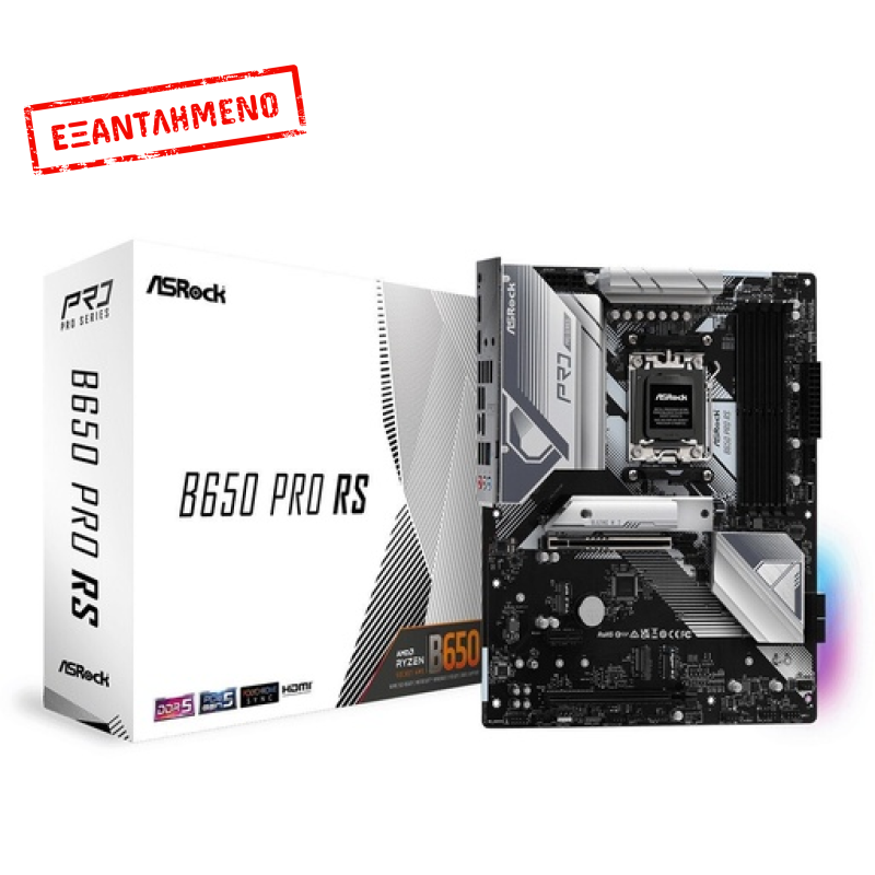 ASRock B650 Pro RS Motherboard ATX με AMD AM5 Socket