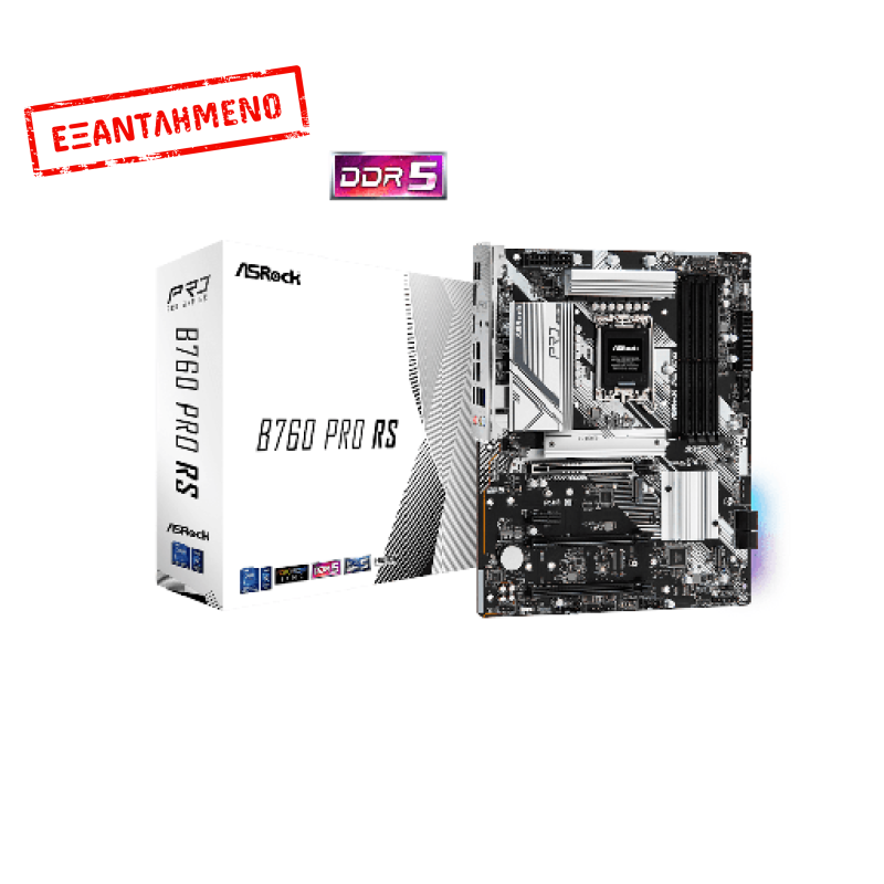 ASRock B760 PRO RS Motherboard ATX με Intel 1700 Socket