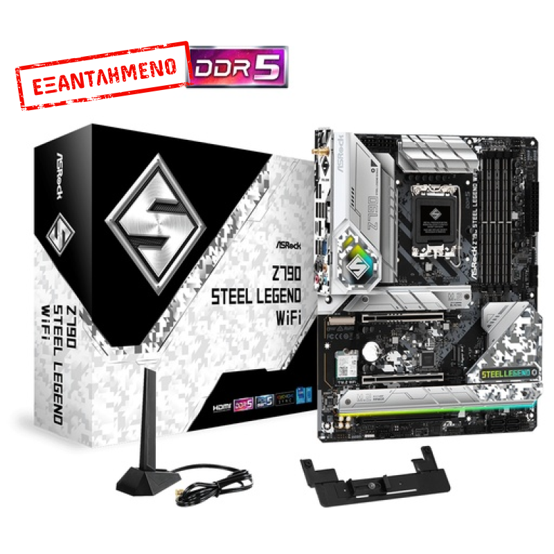 ASRock Z790 Steel Legend Wifi Motherboard ATX με Intel 1700 Socket