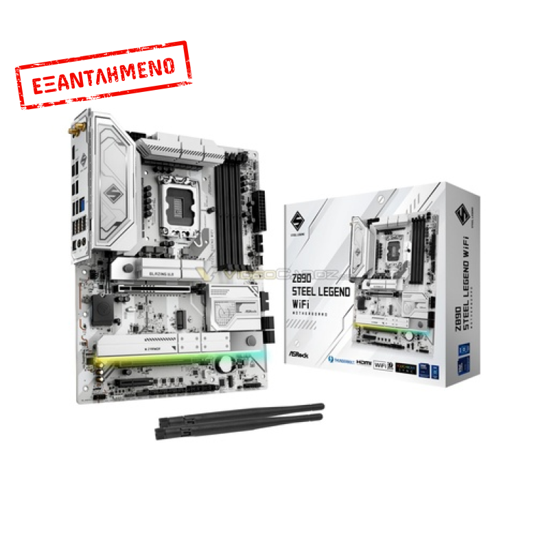 ASRock Z890 Steel Legend WiFi Motherboard ATX with Intel 1851 Socket