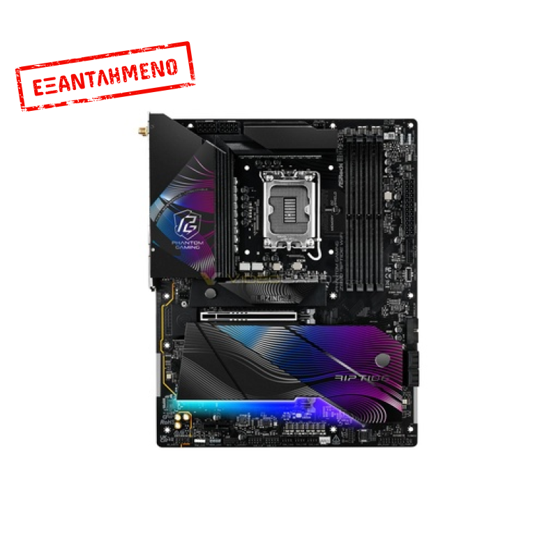 ASRock Phantom Gaming Z890M Riptide WiFi Motherboard Micro ATX with Intel 1851 Socket