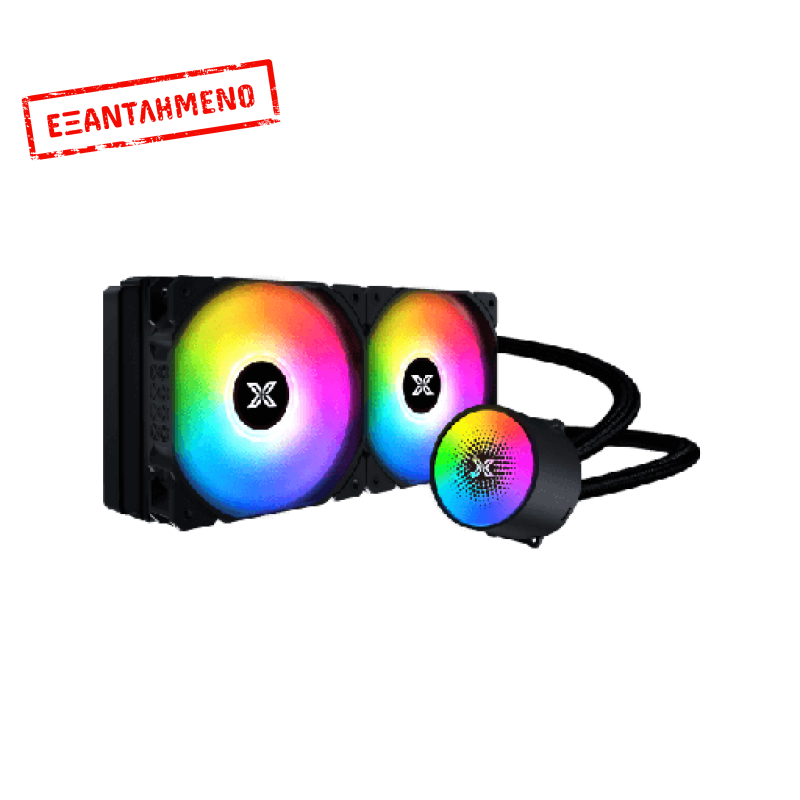 Xigmatek Liquid Killer X 240 Black Υδρόψυξη για Socket AM4/AM5/1700/1200/115x με ARGB Φωτισμό