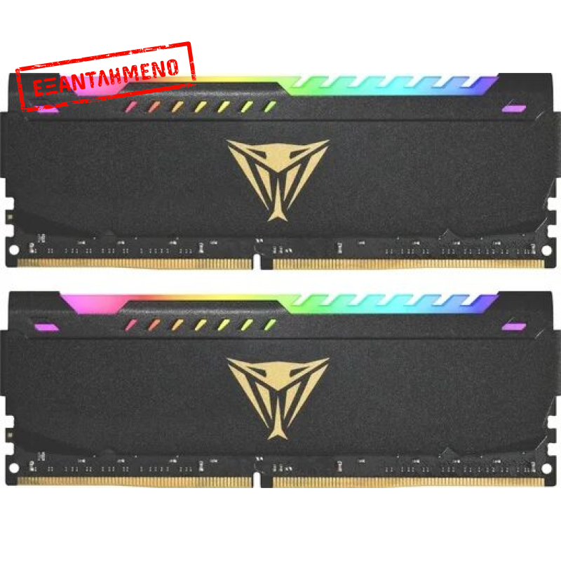 V4S RGB 2X8GB 3200MHZ CL18 VIPER STEEL RGB BLACK HS DUAL